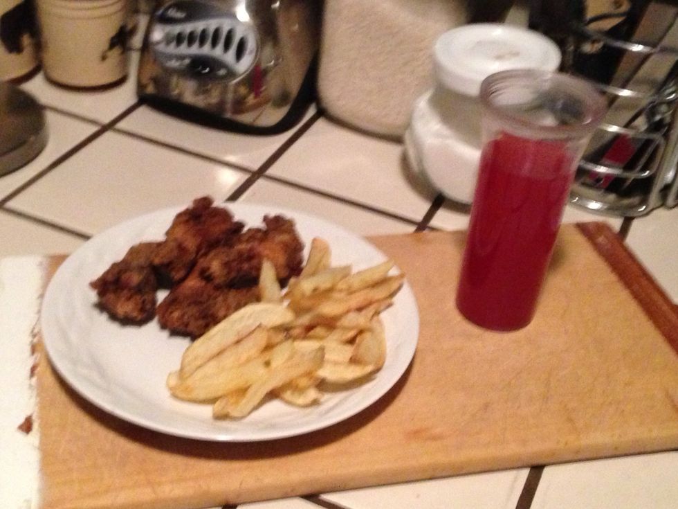 There you go! Enjoy\ud83d\udc8b and after this meal you will be ready to hit the stack. Good nite