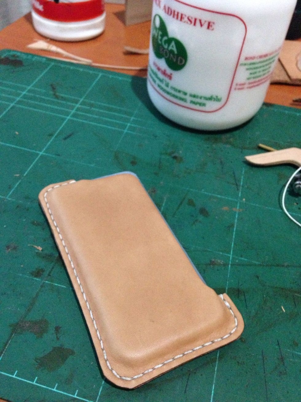 There you go.. It is molded to form the iphone sexy body..