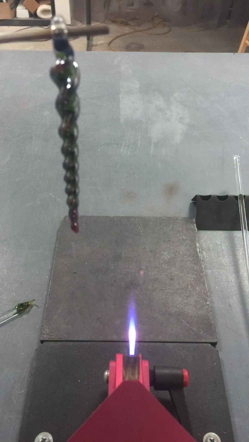 There you go. Ready for the annealer.