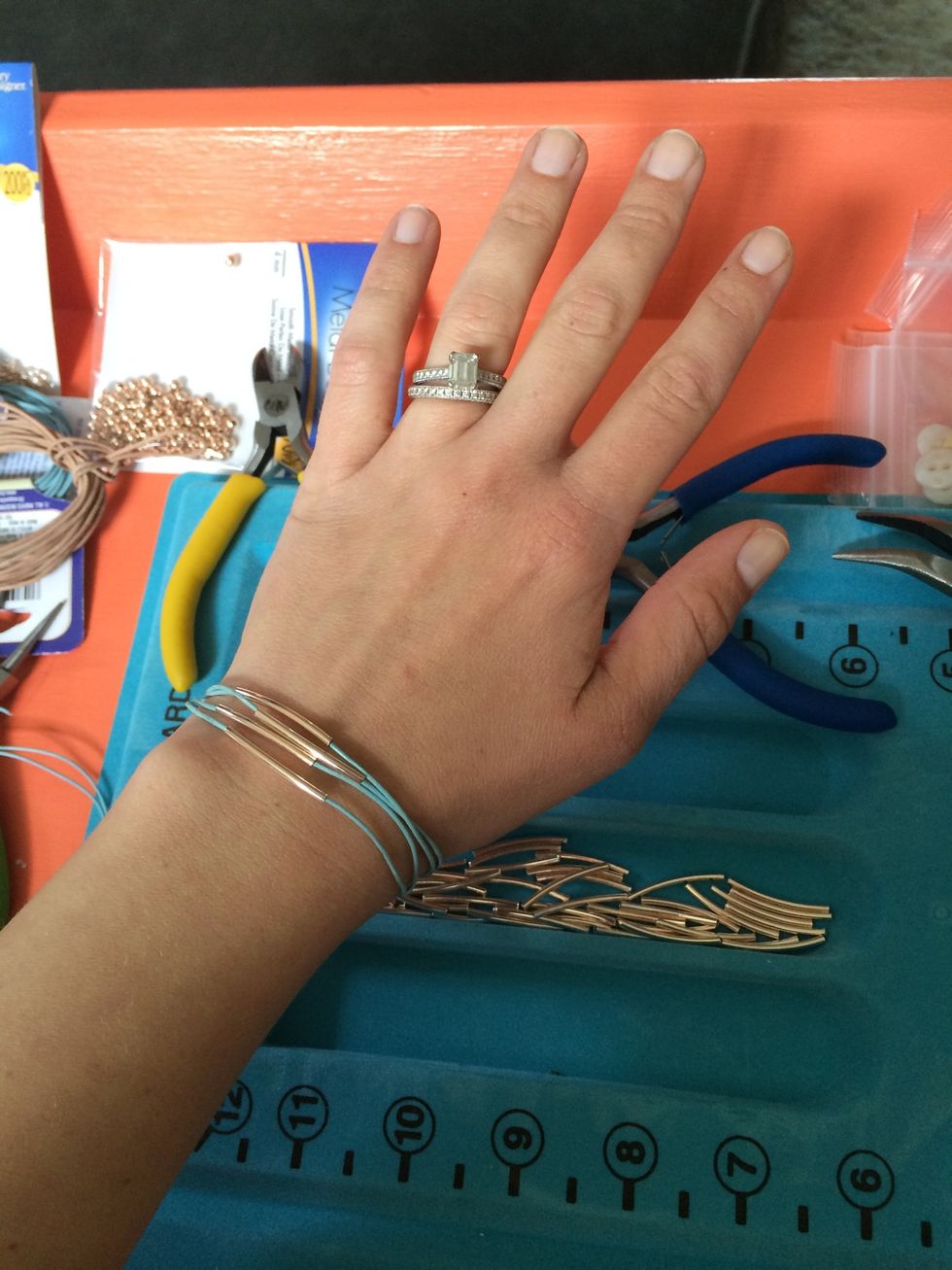 There you go! Super easy! (Here I have 2 of them on)