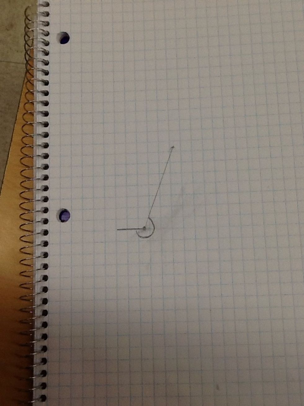 There you go, your reflex angle! Measuring 250 degrees.