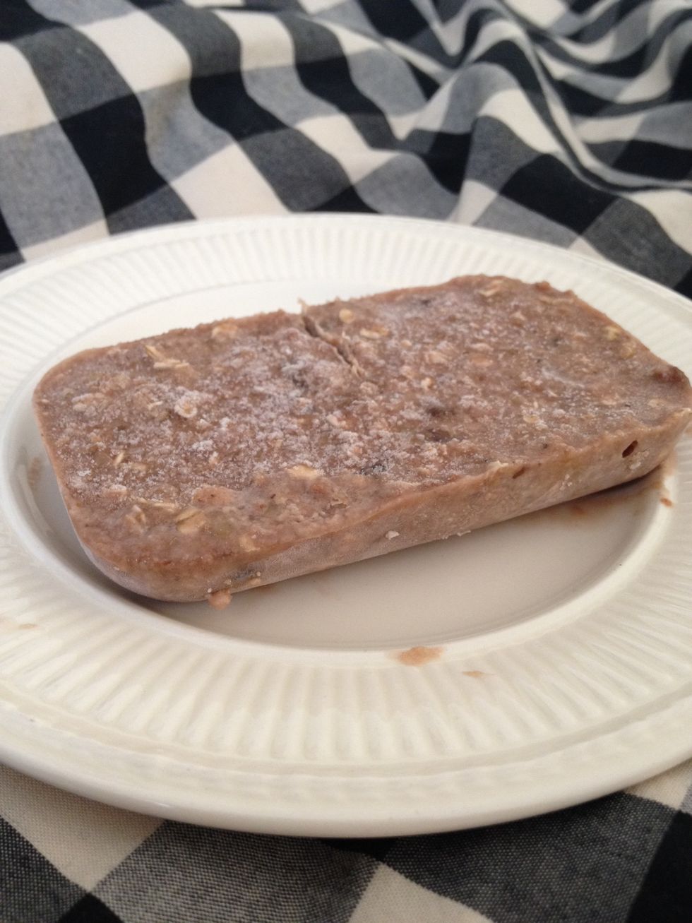 There you have it. A nice "ice cream-like" protein bar.