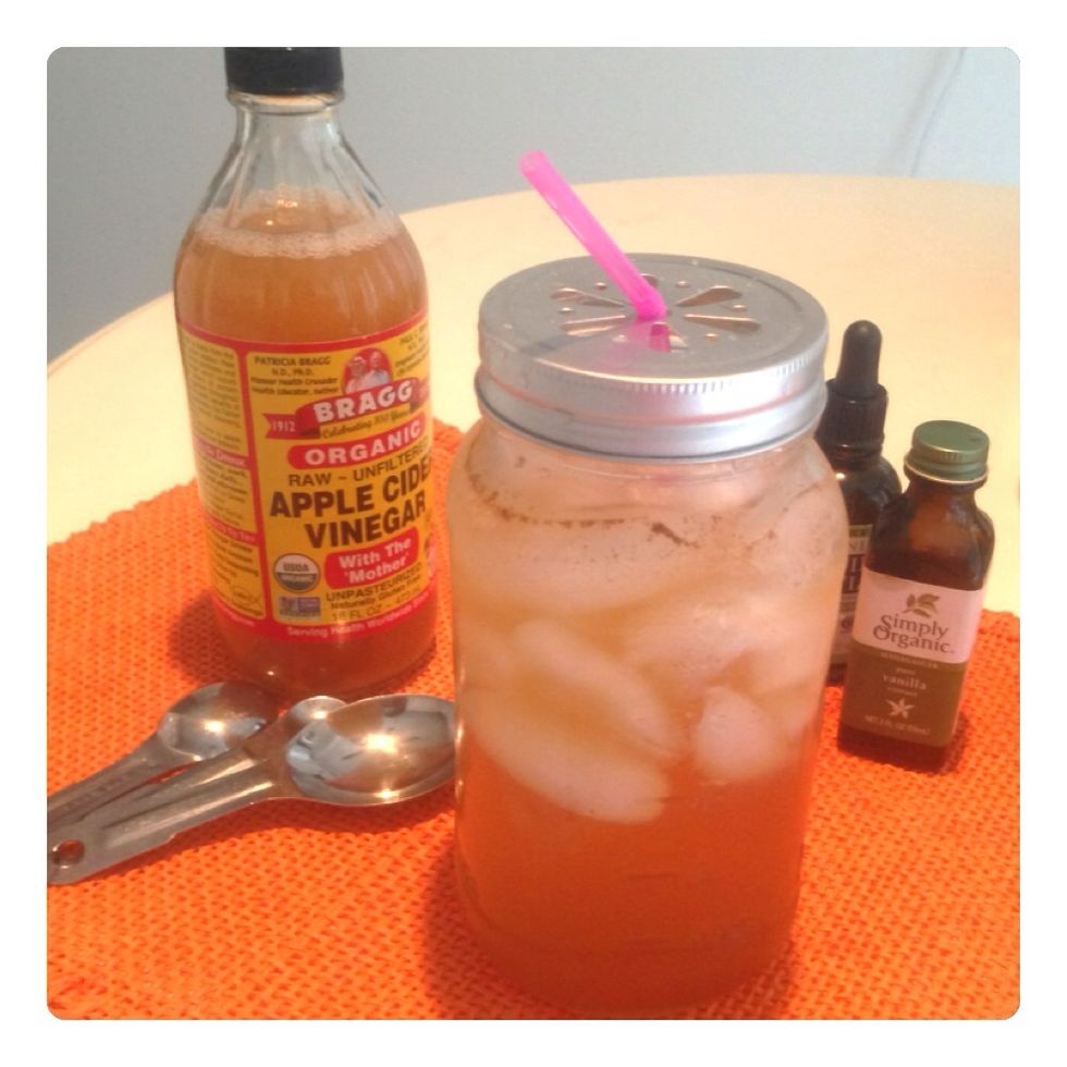 There you have it, a refreshing cleansing tonic. Enjoy!