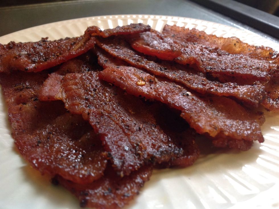 There you have it Spicy Candied Bacon. Hope you Enjoy !