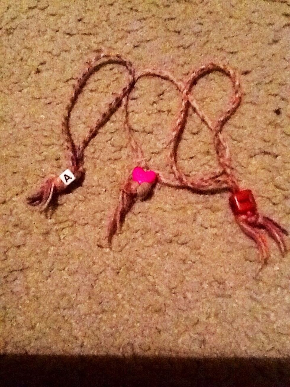 These are a couple of my other bracelets