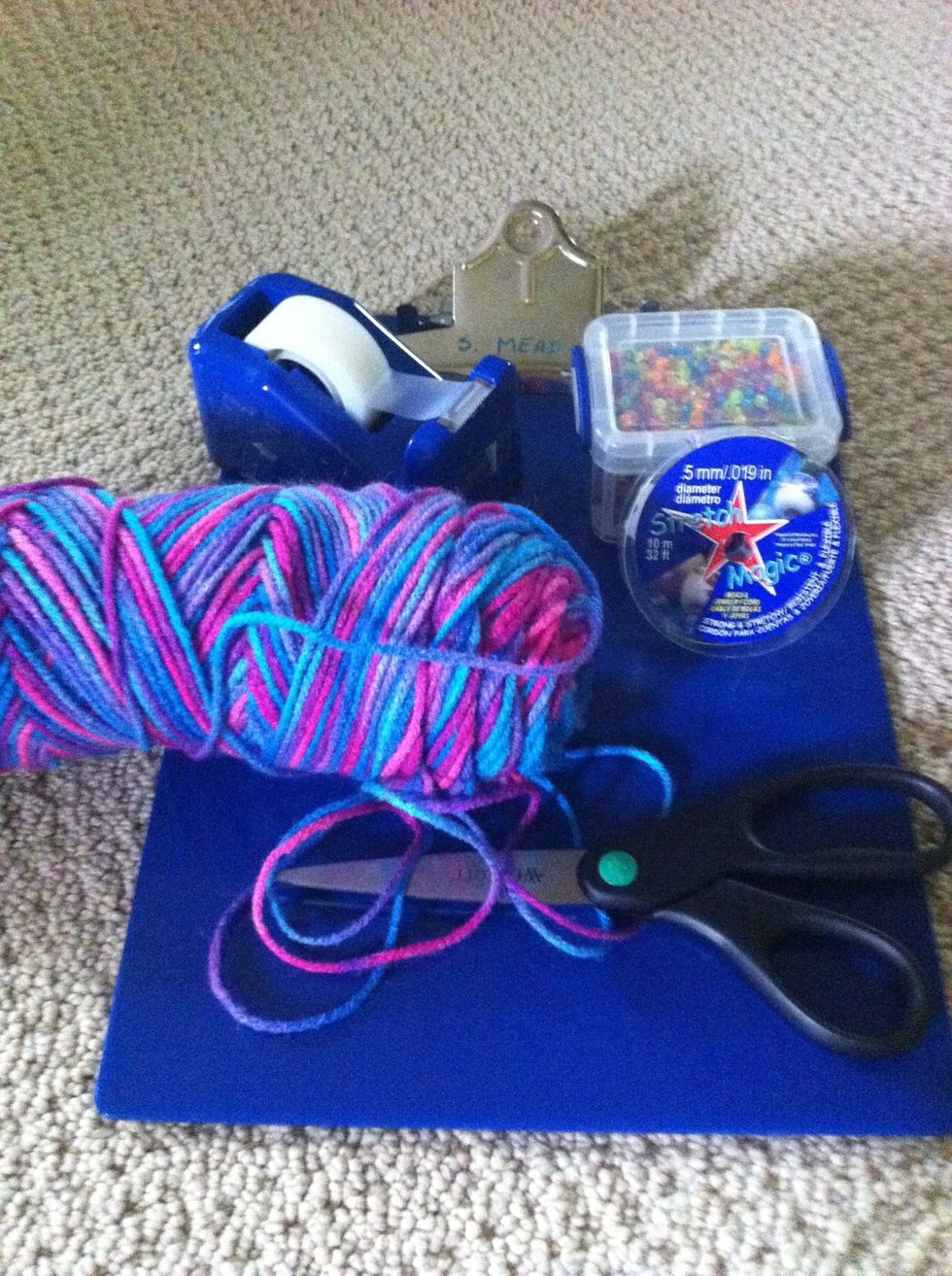 These are all of the supplies that you will need.