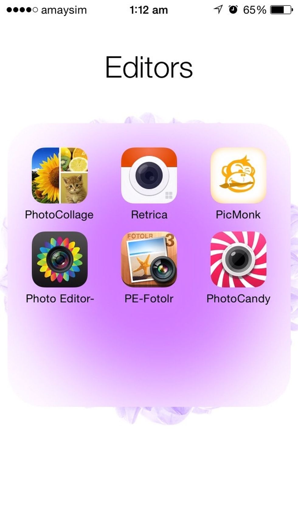 These are all the apps I use to edit my photos  I don't have Instagram but I still like all these apps My favourite is photo candy