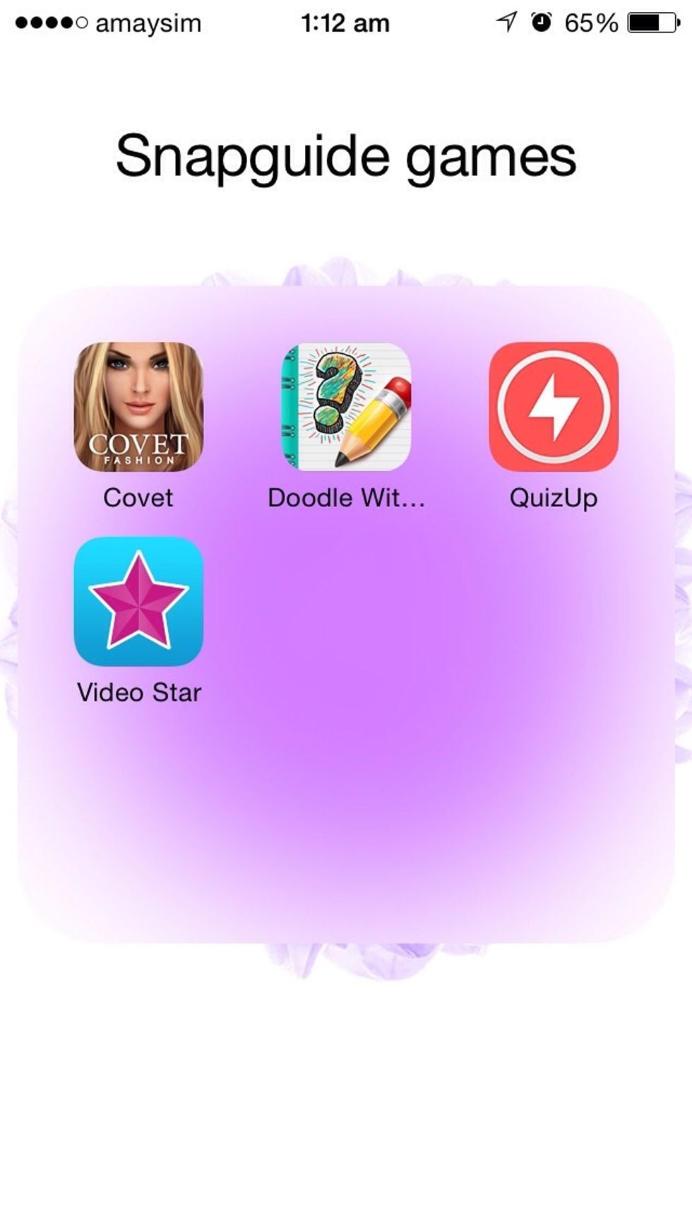 These are all the games I found out about from other people's "what's on my iPhone"