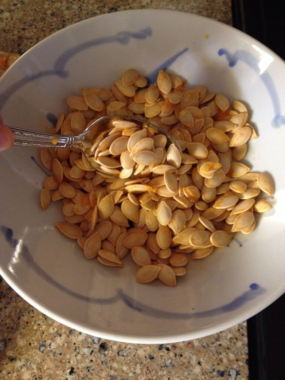 These are all the seeds that I got.