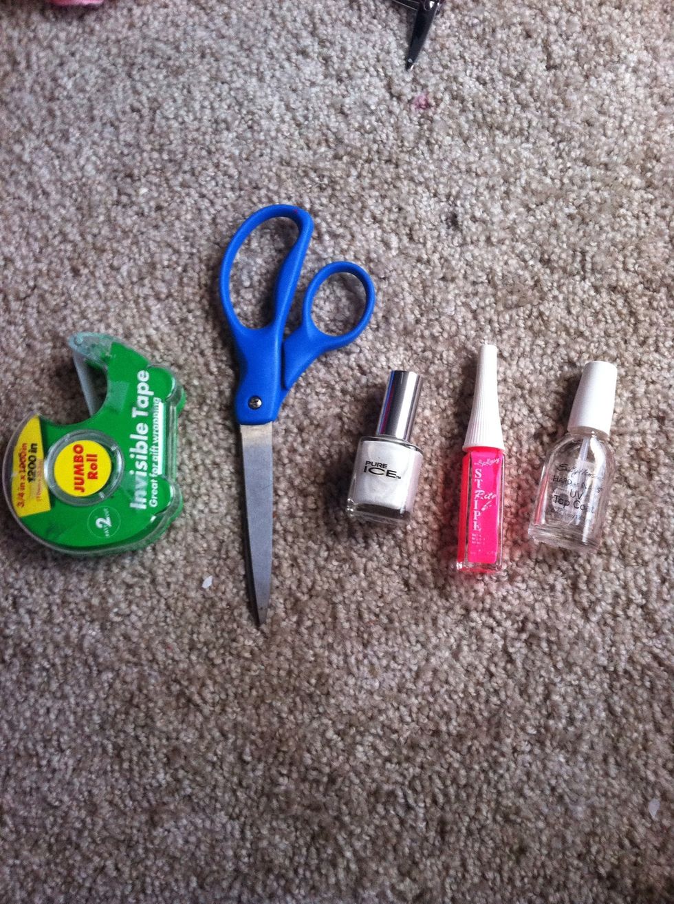 These are all the supplies!