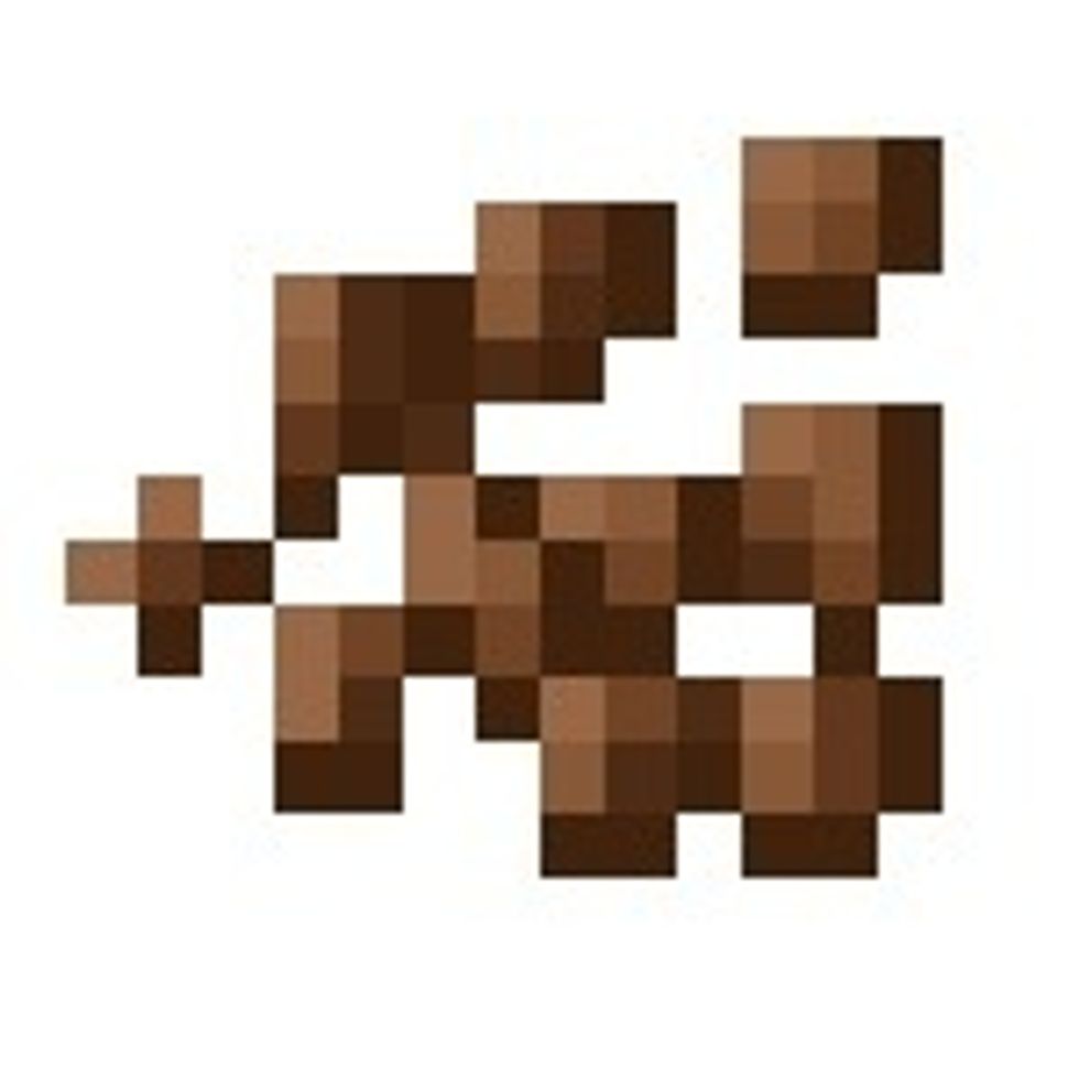 These are Cocoa Beans, found on the trunk of a jungle tree. Can be made into a cookie or into brown wool dye.