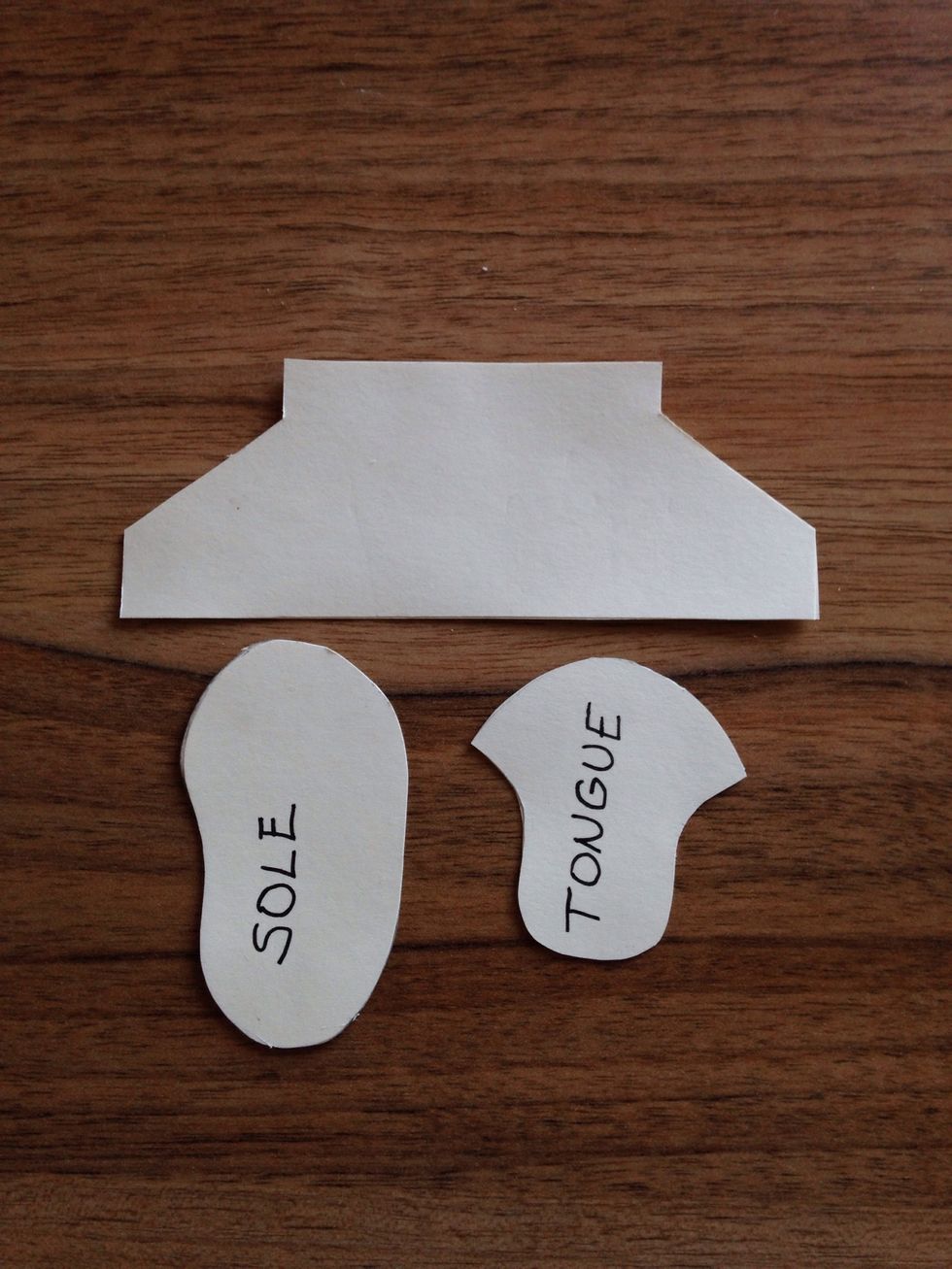These are handmade templates I used to cut out the pieces
