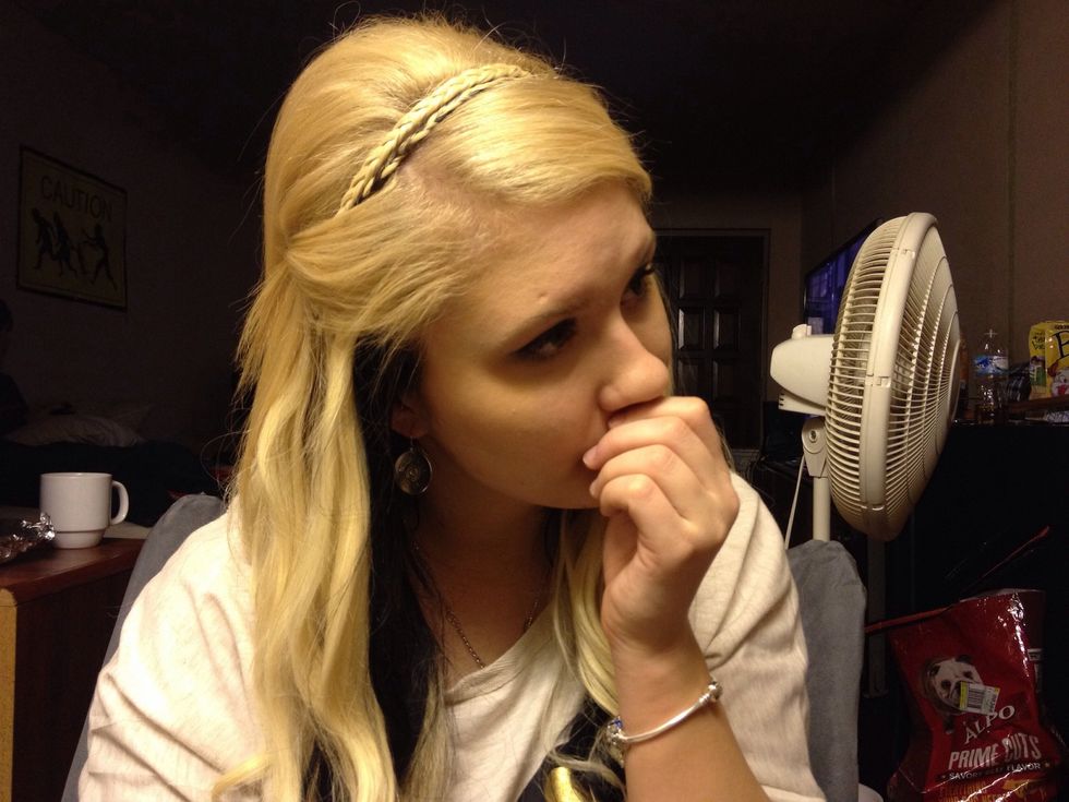 These are photos of my final look!