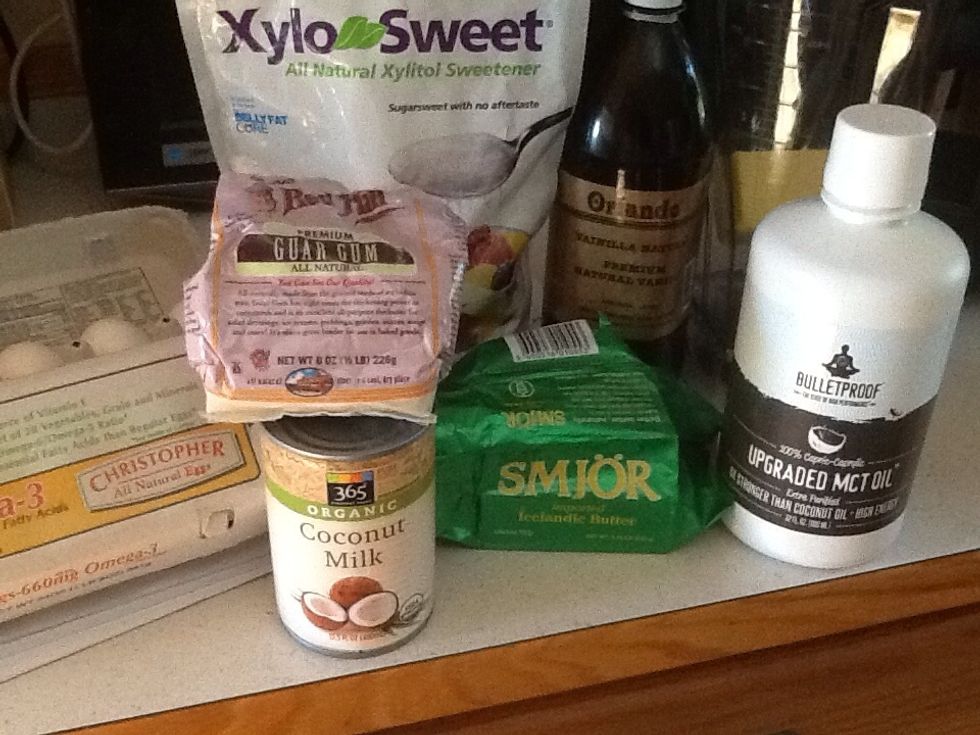 These are regular supplies for me. Missing is the apple cider vinegar.