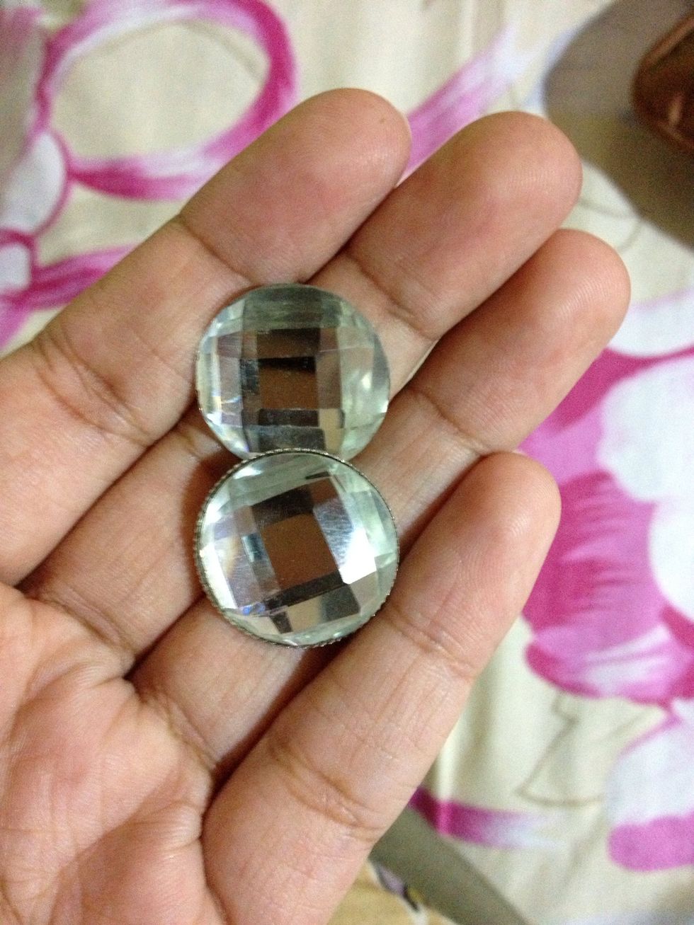 These are some beads I found lying around. I'm gonna use em in my frame! \ud83d\ude00