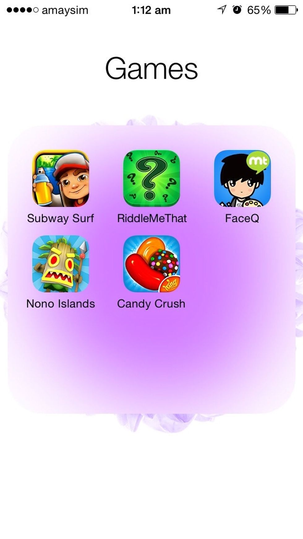 These are some games I have