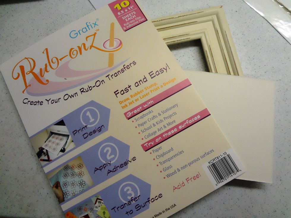 These are some of the items you will be using for this project.