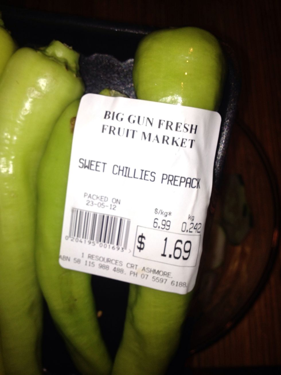 These are sweet chilies and have no burn