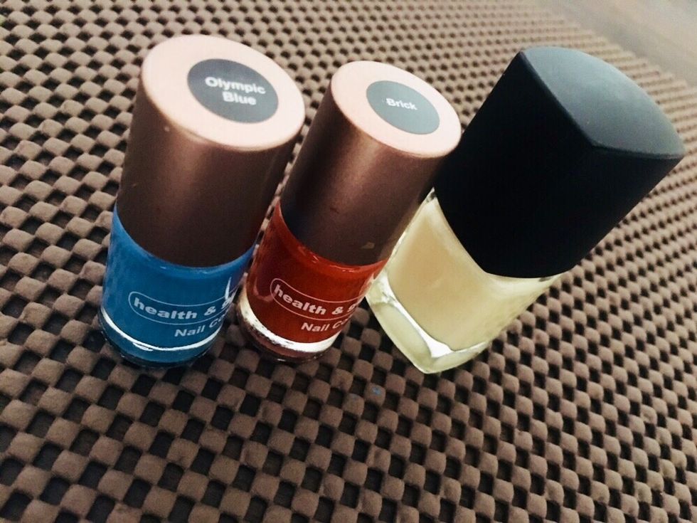 These are the 3 colours i used