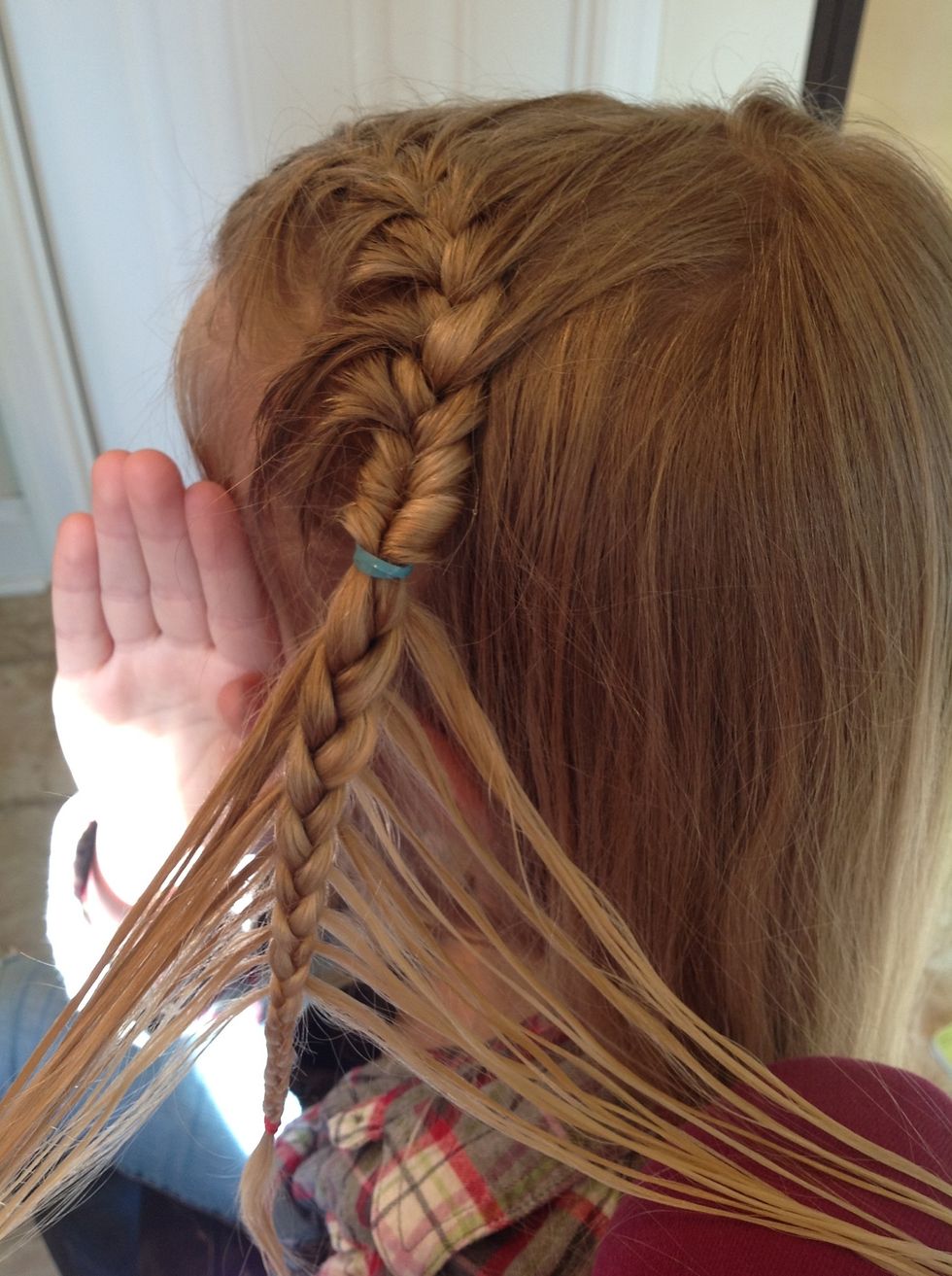 These are the "feathers". They kind of make it look like a feather, you know?