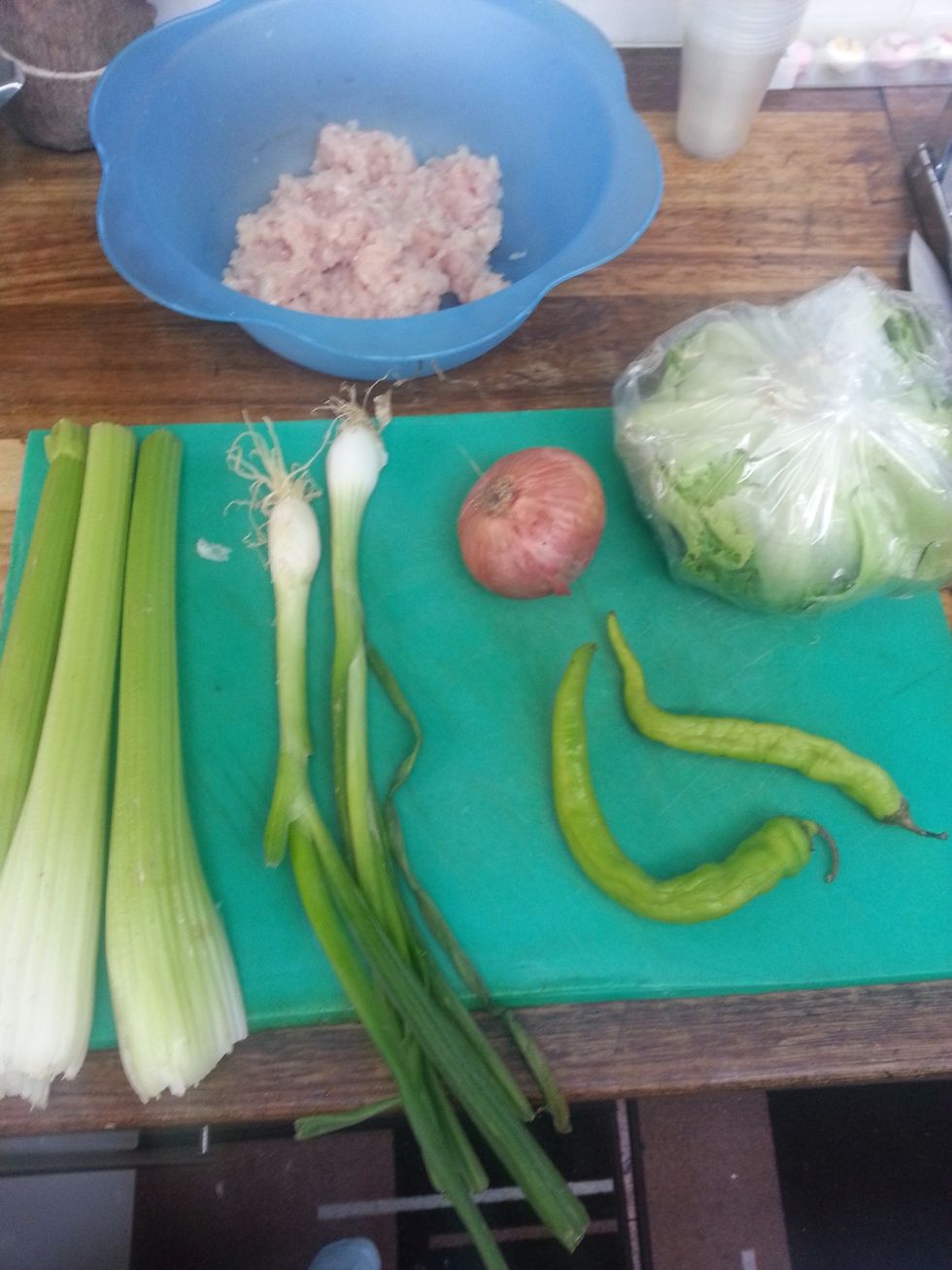 These are the ingredients I used but you can pick any veg you prefer