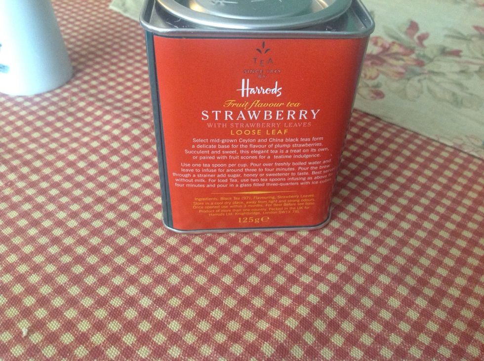 These are the instructions the tea comes with, but once again, I find that the end result is a bit too heavy for my taste...Also they do not recommend milk but I use it still...