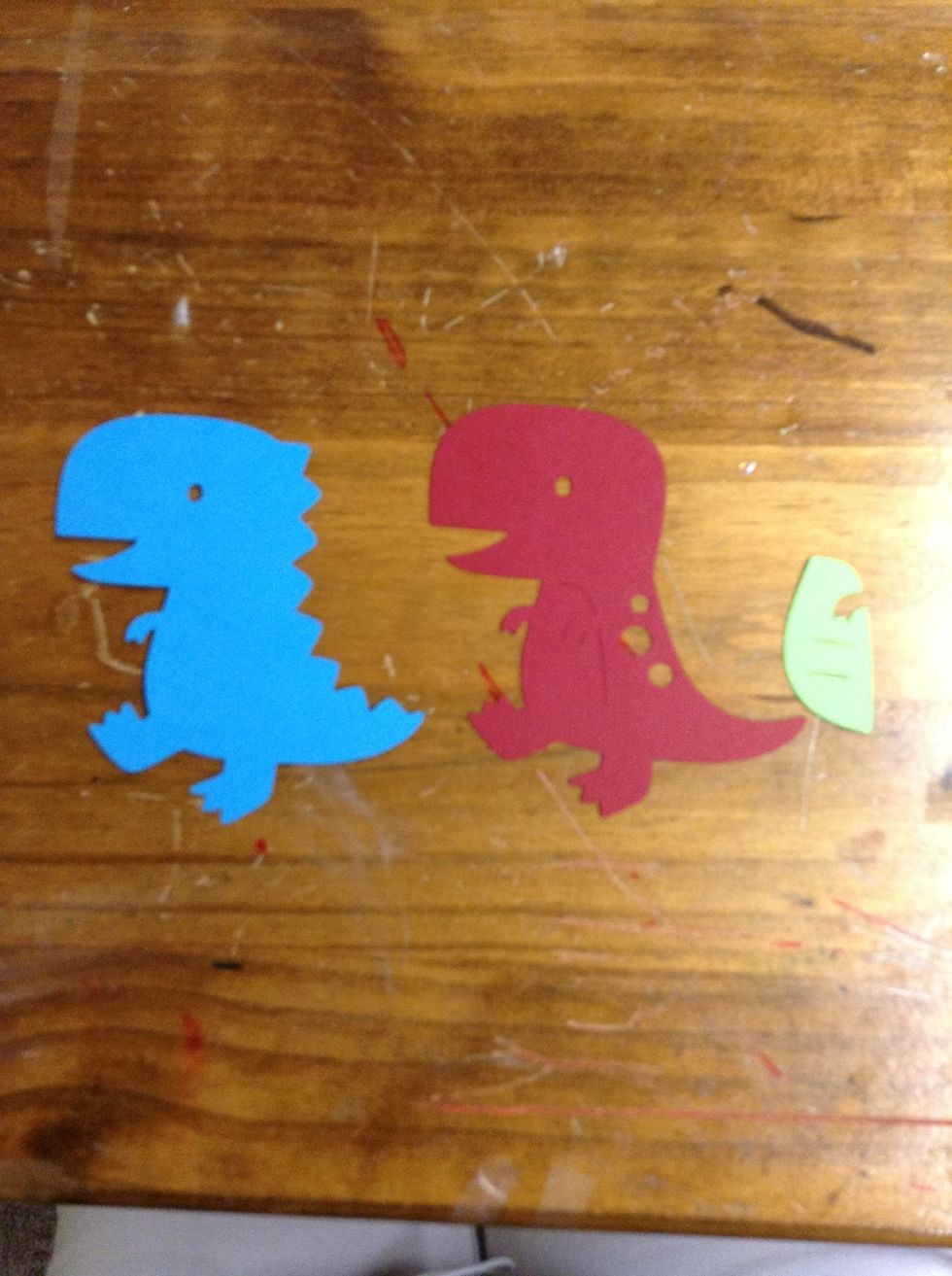 These are the layers after they are finished cutting