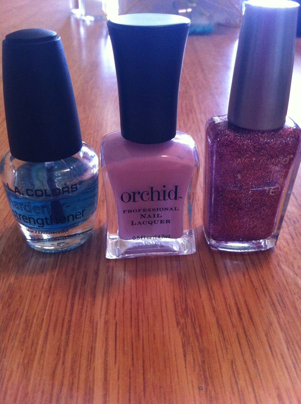 These are the nail polish I will be using