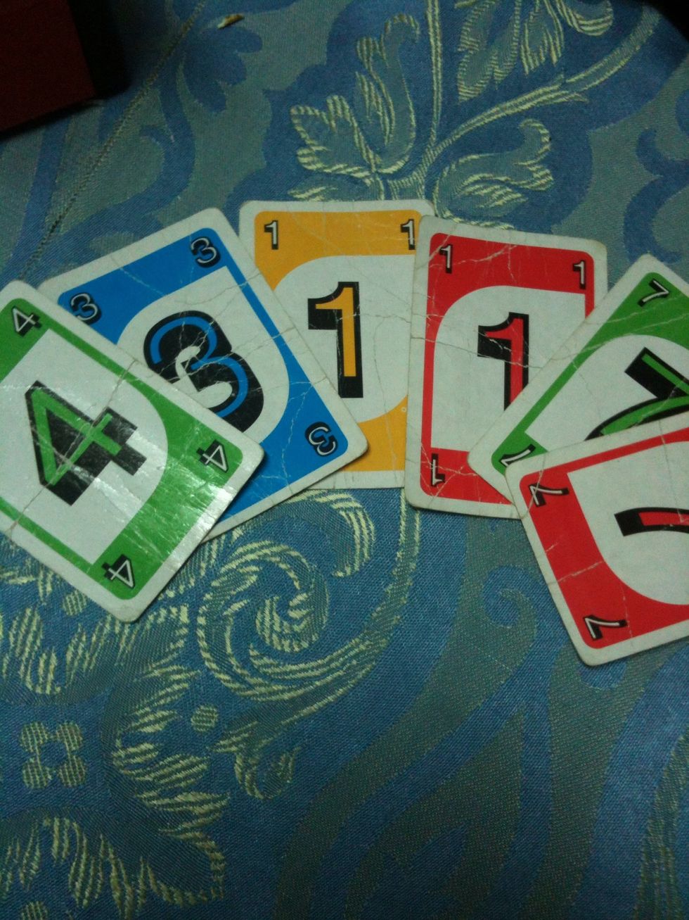 These are the normal cards