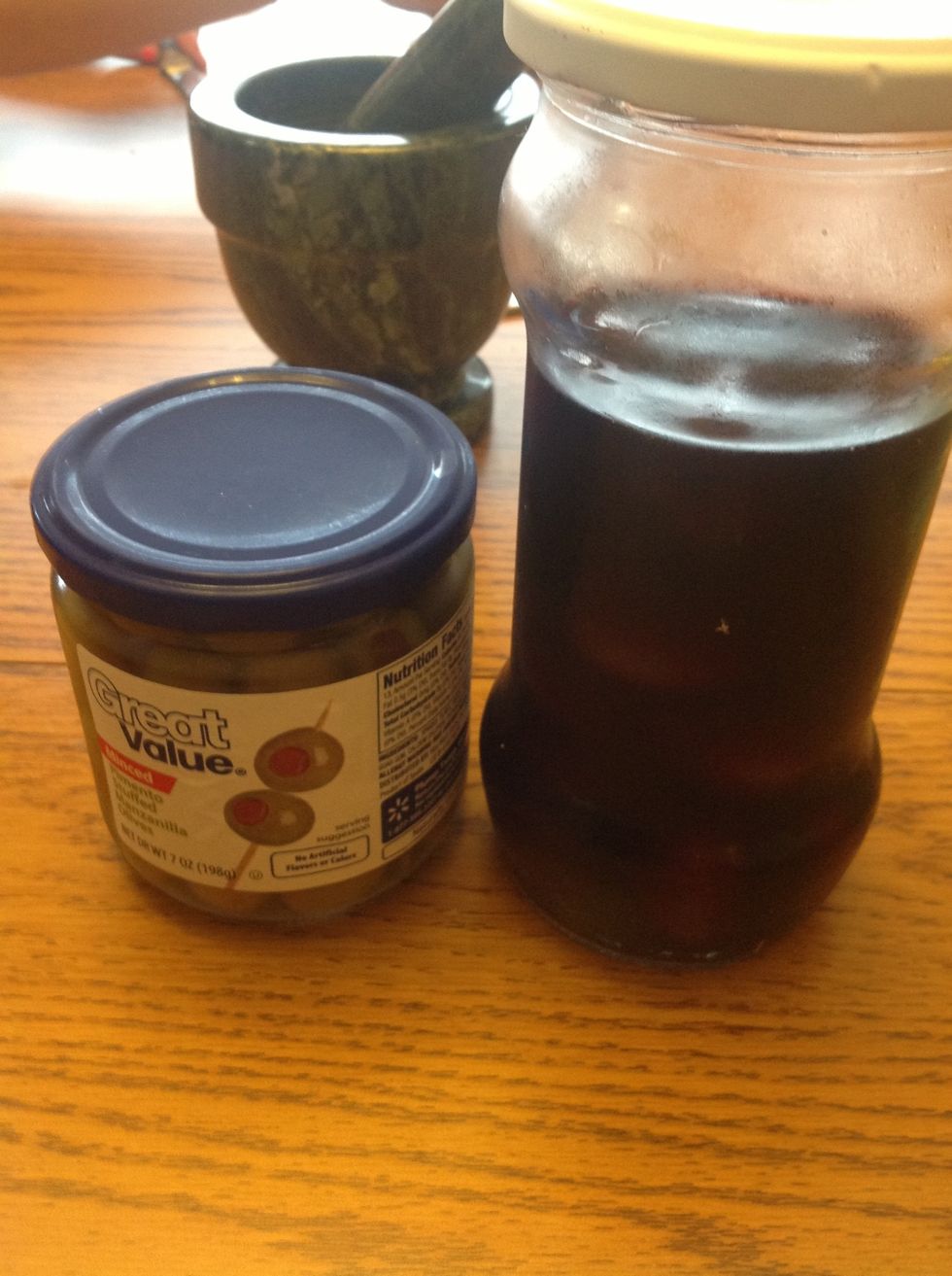 These are the olives we are using.