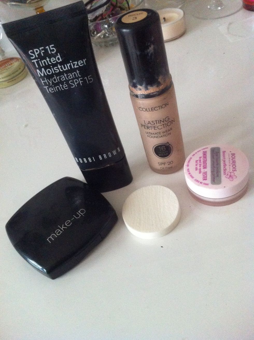 These are the products i use and they really create a flawless look