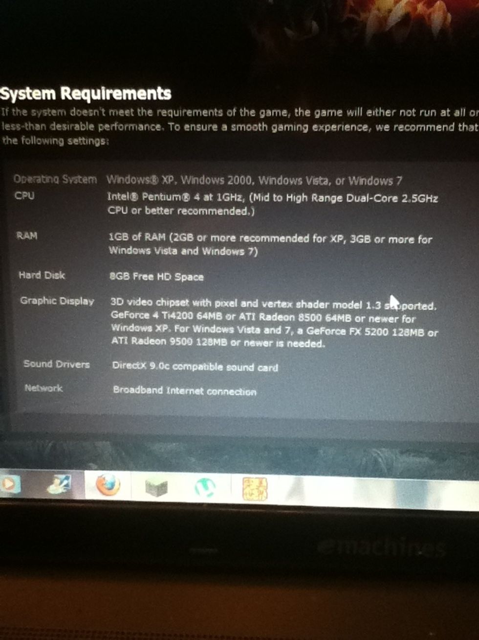 These are the requirements to play pwi
