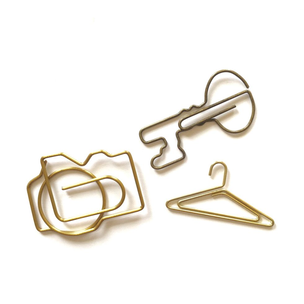 These are the shaped clips I chose.