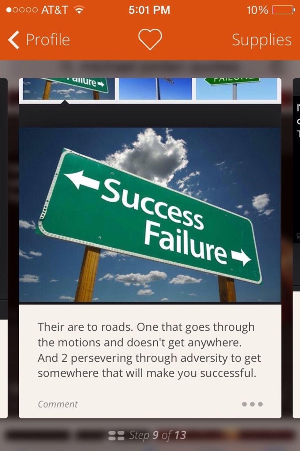 These are the steps to being successful. Now go use them