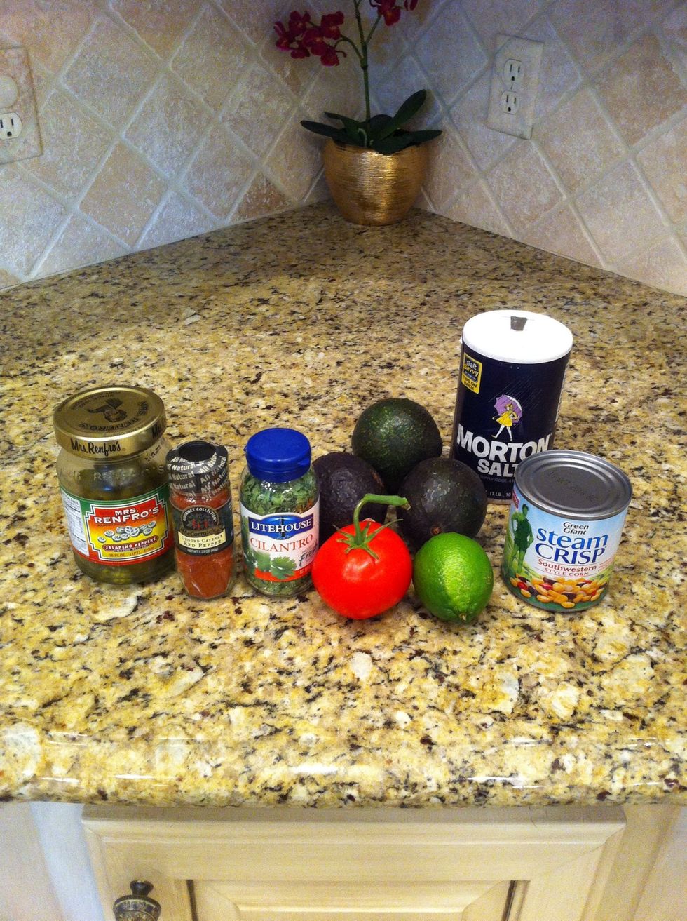 These are the supplies, you can get them any where.