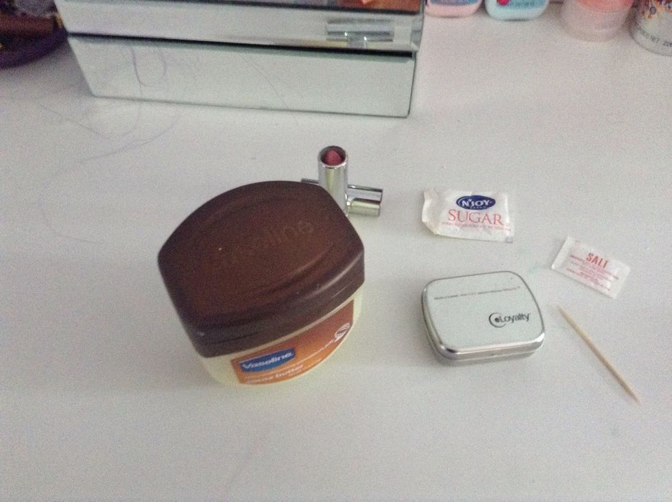 These are the supplies.