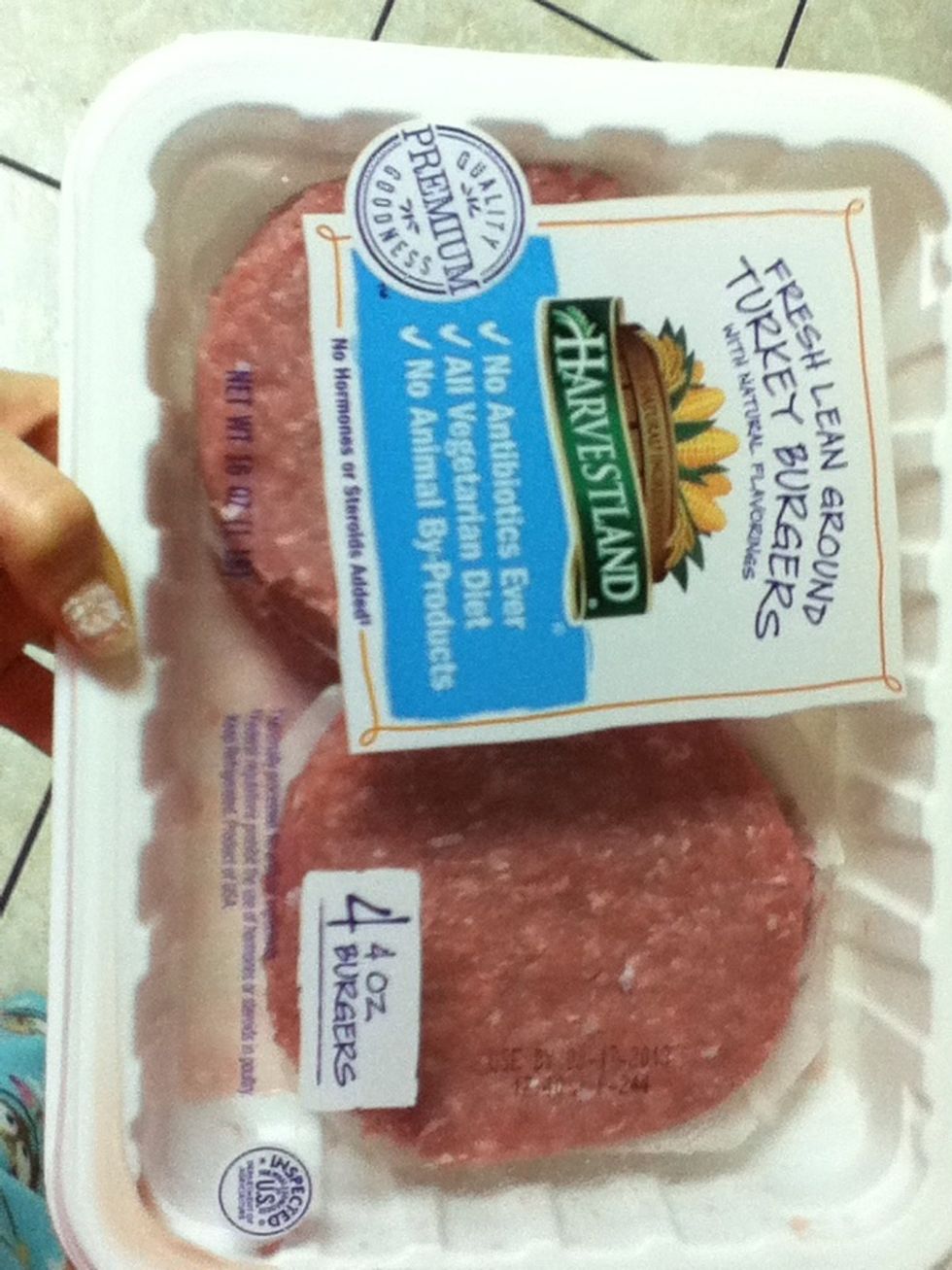 These are the turkey burgers that we eat-completely all organic