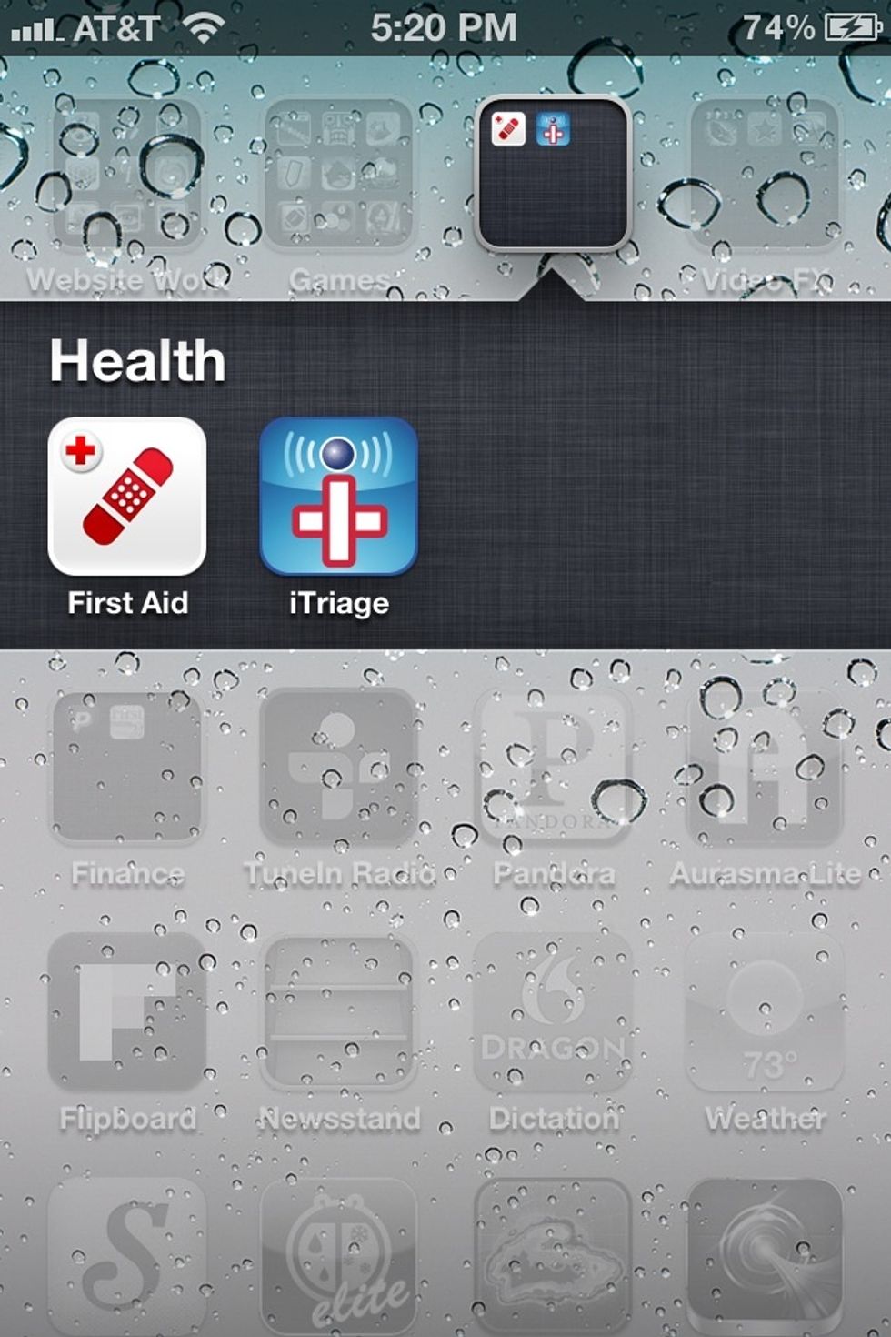 These are the two apps. They're both free in the app store.