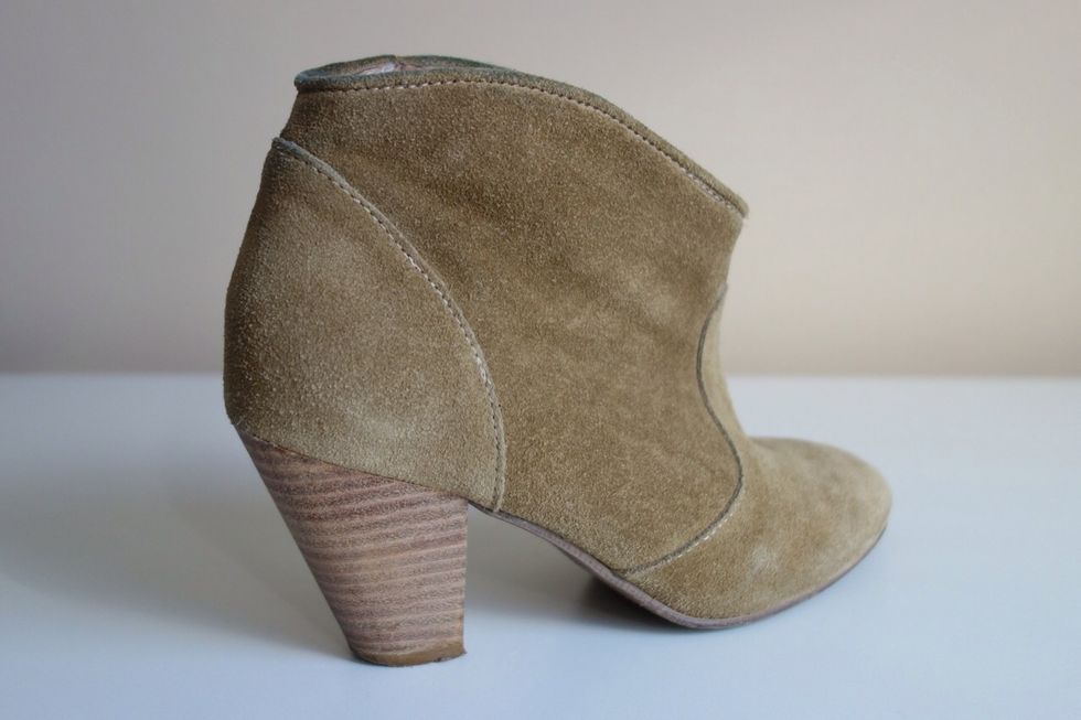 These are Top Shop booties from a few years ago.