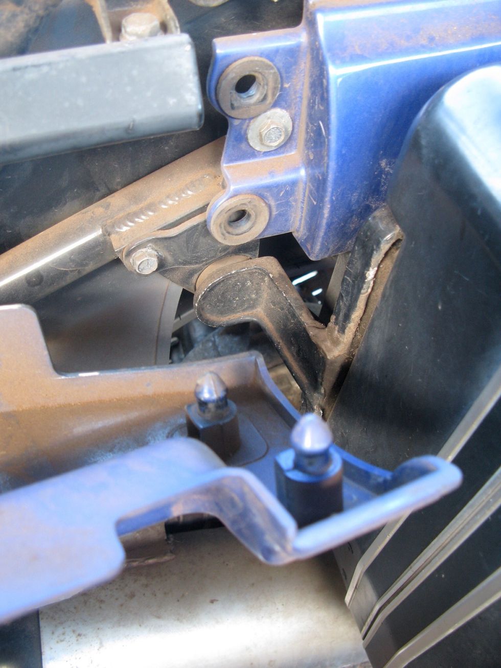 These are what are still holding it on without the screw