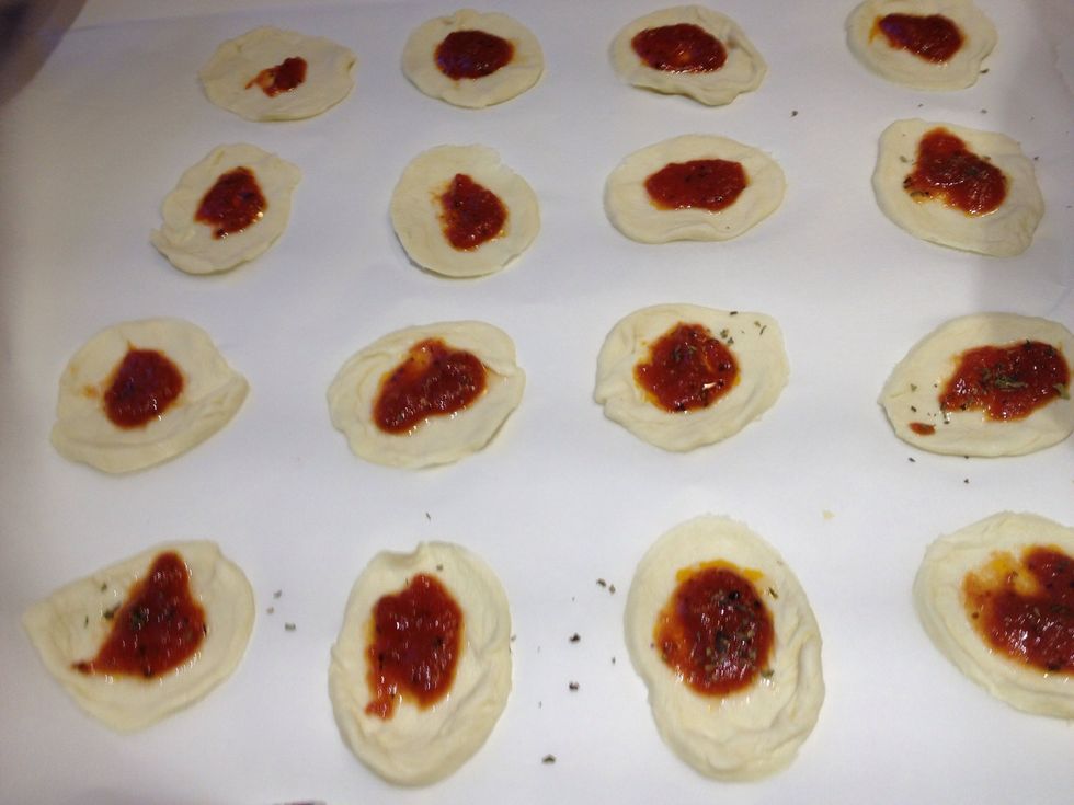 These are with oregano