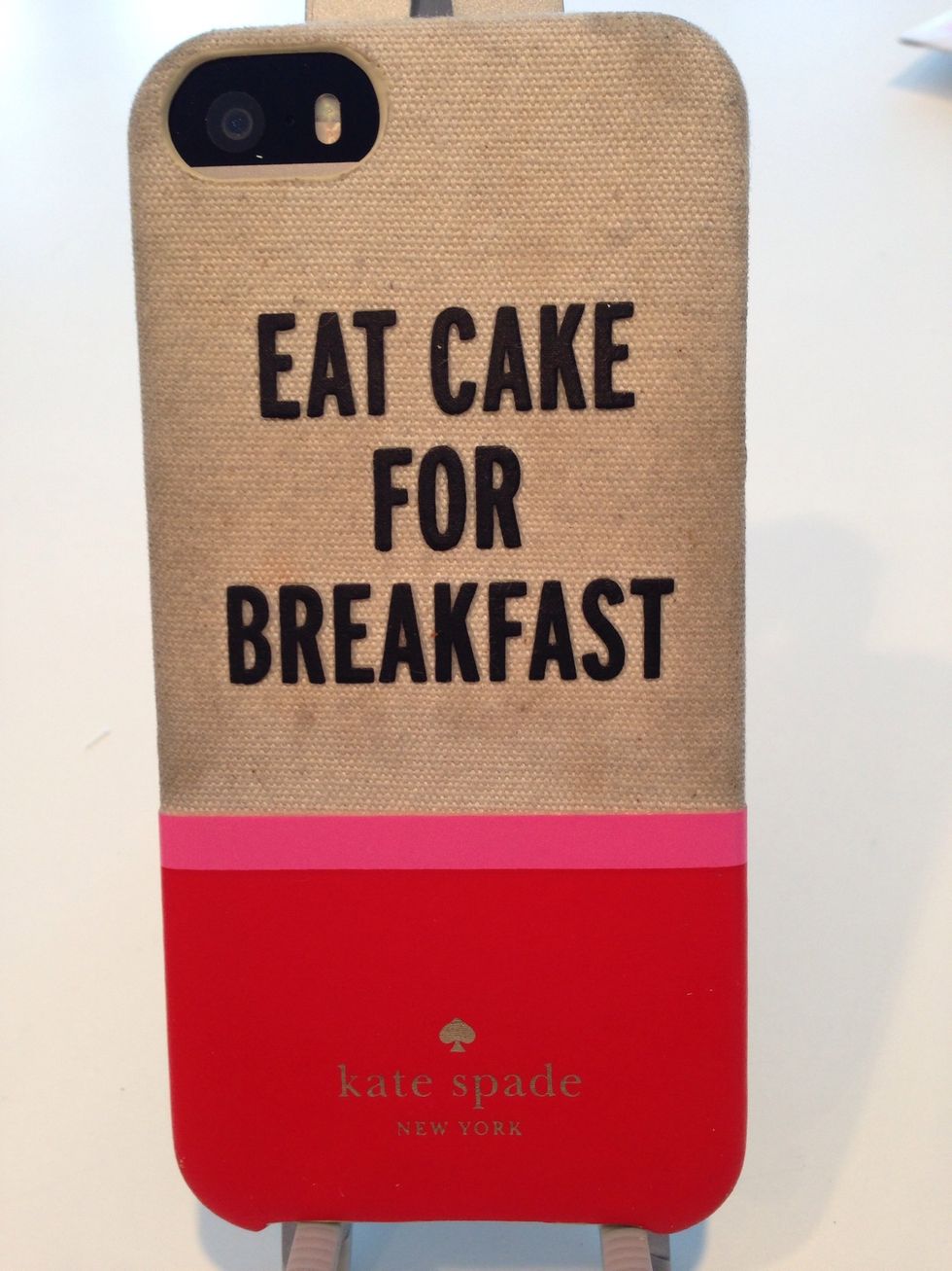 These are words to live by. My mother sometimes has cookies for breakfast , but only if there's no cake.