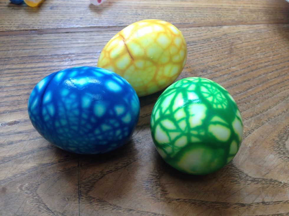 These eggs may be used or tasted like any other hard-cooked eggs.