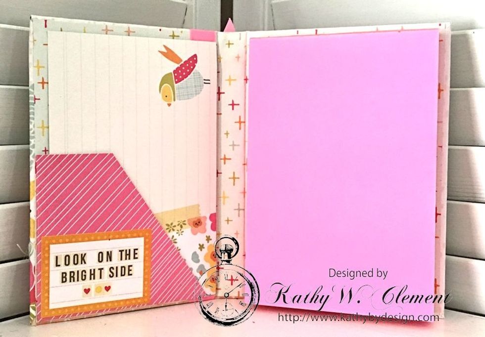 These little notebooks make great gifts and are very durable. You can even refill them! Just glue a new pad in place when the current pad is used up. Vary sizes and themes for even more fun!