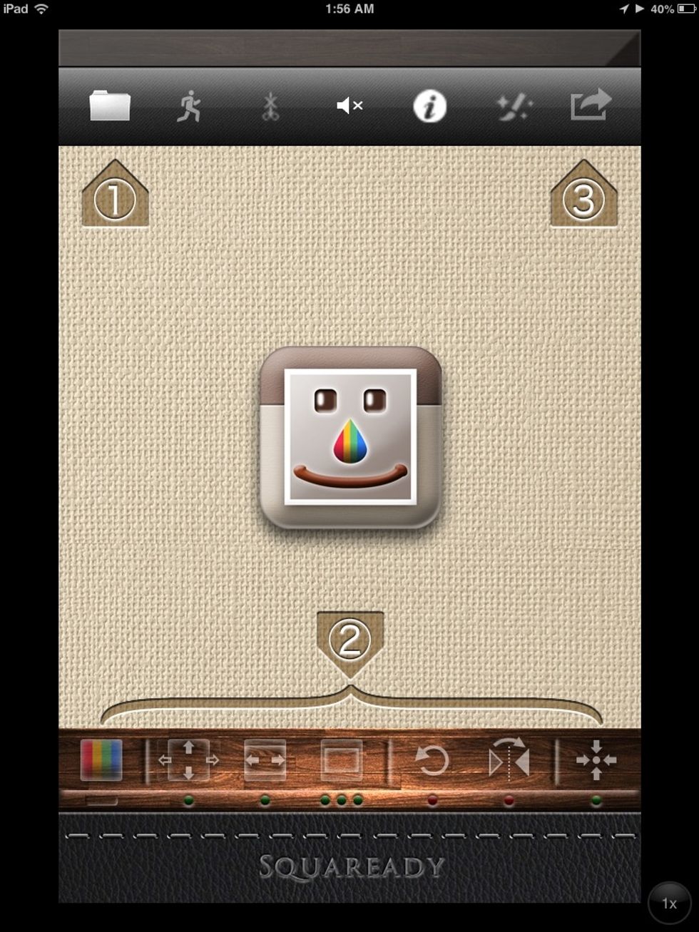 These numbered steps will appear.follow them in order. First click the folder which step 1 is pointing to.