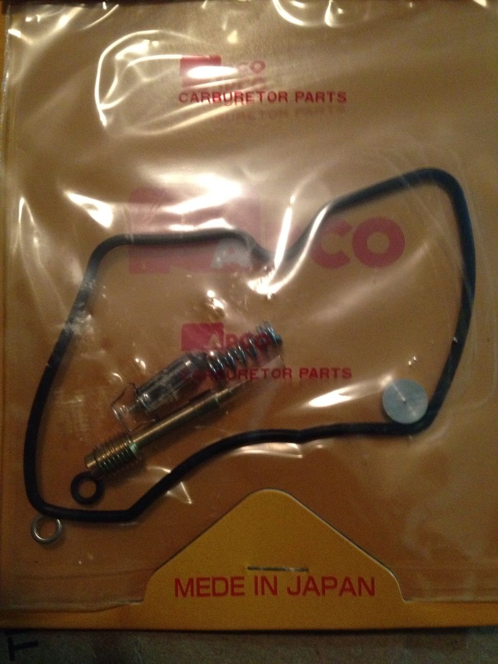 These rebuild kits come complete. I bought a four pack online. They don't include the bowls or jet needle though