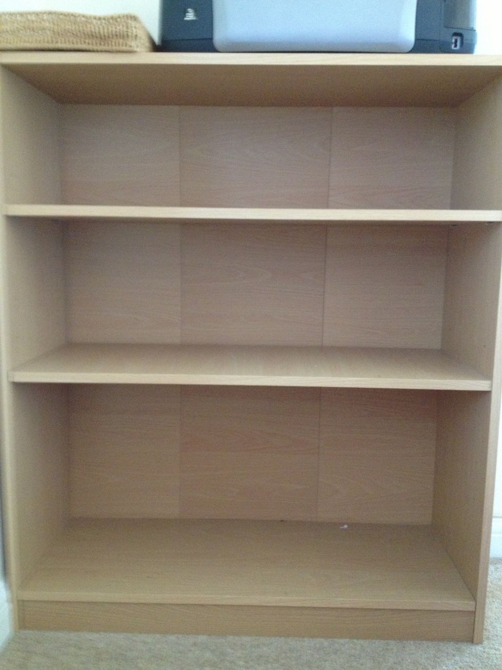 These shelves are in my office, they are used to store a lot of different things.