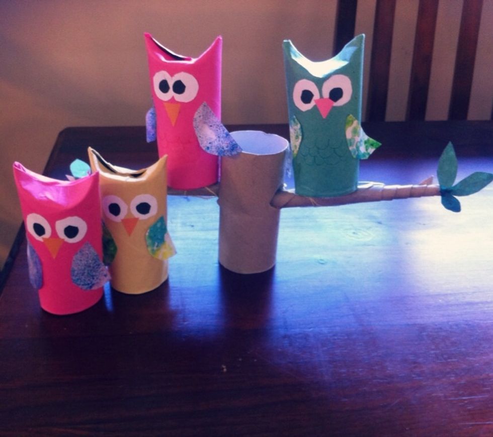These simple owls are very cute perfect for room decor or baby showers... Its super simple and easy to make you could even get your children to help or make their own... Hope you enjoy plz heart <3