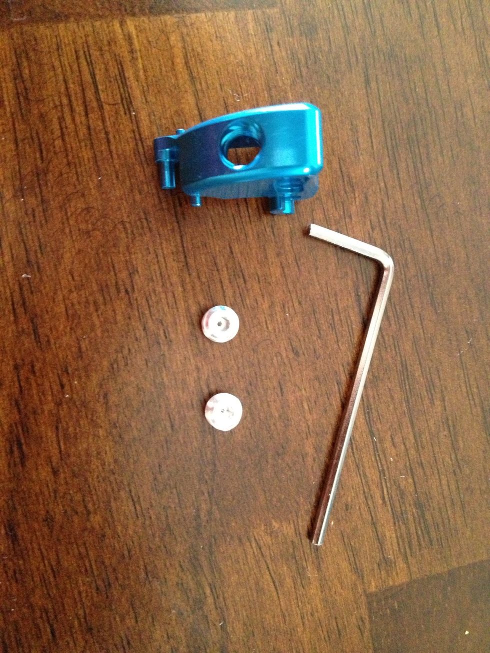 These triggers have set screws in them for easy access to the spring.