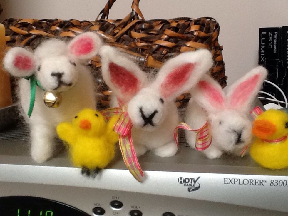 These were my Easter animal project, they were so cute in their little baskets. Like this guide? Let me know if you are interested in trying something new!! There are also some fun books out there!